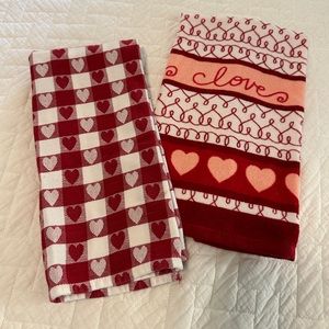 Valentine Dish Towels